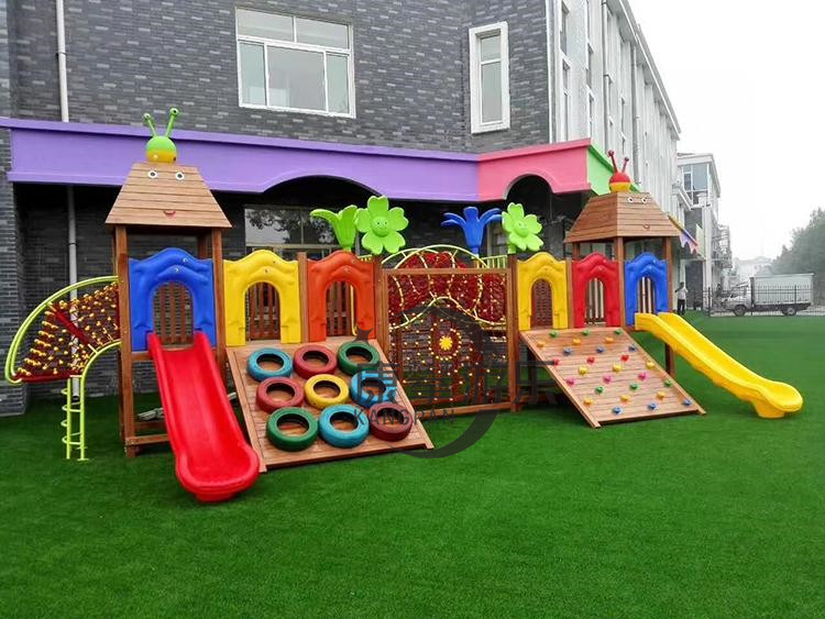 實木滑梯 實木滑梯