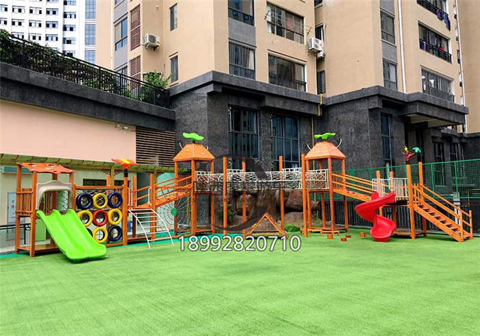 幼兒園兒童木質游樂設施